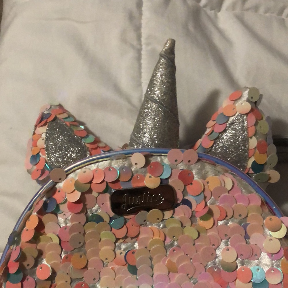 Mini unicorn R backpack from Justice - Picture 2 of 8